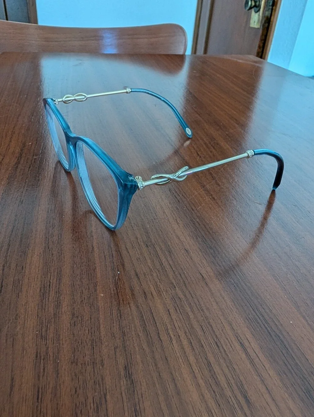 Tiffany & Co. Eyeglasses TF 2160-B 8244 54-17-140 Blue Italy Frames Only